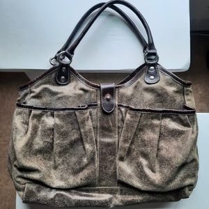 TANO leather shoulder bag